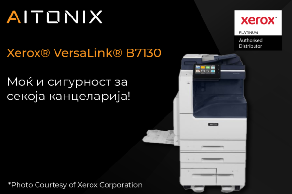 Xerox® VersaLink® B7130 – Power and reliability for every office!
